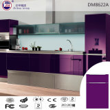 Elegant Purple Color Kitchen Cabinet for Asia Market