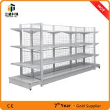 Back Net Gondola Supermarket Shelving/Supermarket Display Stand Shelf