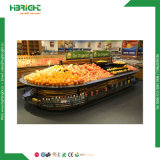 Super Store Display Shelf for Vegetables and Fruits