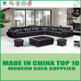 Contemporary Genuine Leather Corner Sofa