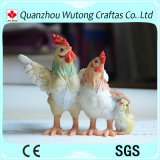 Creative Design Lovely Resin Chicken Figurine for Holiday Gift