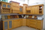 Kitchen Furniture Natural Wood Color Maple Kitchen Cabinets