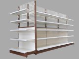 Supermarket Steel Wall Wire Mesh Gondola Display Shelving