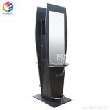 2018 Hot Sale Hairdressing Stainless Steel Salon Mirror Station