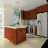 Wholesale Customized American Oak U Style Solid Wood Kitchen Cabinets (BCK-K017)