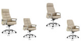 Metal Base Executive Leather Reclining Office Chair