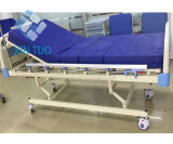 Hot Sale Five-Function Manual Medical Bed in Hospital Care Bed