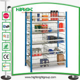 5 Tier Heavy Warehouse Wire Basket Display Bins