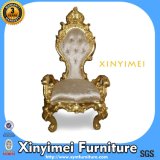 King and Queen Throne Chairs for Hotel for Wedding Babnquet Eleglant Glassy Style Cheap Wholesale (XYM-H114)