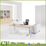 Powder Coating Frame Office Executive Desk with Cabinet