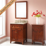 Fed-346A Cherry Solid Wood Bathroom Vanity Mini Bathroom Cabinet