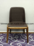 High Quality Leather Coffee Shop Chair for Wholesale (FOH-BCC42)