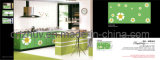 Modular Acrylic Kitchen Cabinet With UV Color Painting Panel for Cupboard (ZH-C842)