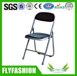 Black Metal Frame PU Folding Office Folding Chair (STC-16)