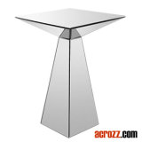 Acrylic Mirror Glass Veneer Table