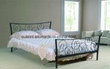 Flowers Metal Double Bed (OL17152)