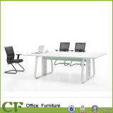 Office Meeting Room Furniture Wood Conference Table with Powder Coating Leg