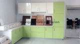 Modern and Simple High Gloss Paint Finished Small Kitchen Cabinet