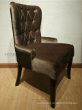Restaurant Furiture Medium Back Solid Wood Dining Chair