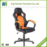 Black and Red PU Warm Leather with Five Star Wheels Gaming Chair (Agatha)