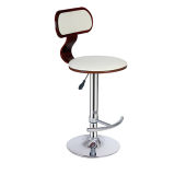 Restaurant Dining Furniture PU Cushion Seat Bar Stools (FS-WB093)