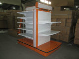 Supermarket Equipment Double Side Glass Cosmetic Glass Shelf