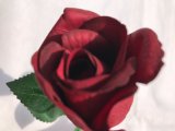 High Quality Silk Artificial Red Rose Flower for Home Party Wedding Decoration Wholesale