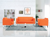 Different Colors of PU Type Office Lounge Sofa for Office Reception Seating
