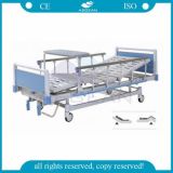 AG-Bys115 Adjustable Two Cranks Hospital Used Patient Metal Frame Manual Bed