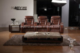 Modern Furniture Top Leather Sofa (CK-803)