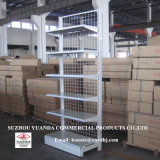 Perforated Panel Metal Supermarket Shelf/Supermarket Gondola Shelf