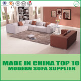 Modern Living Room Fabric Sofa Bed with Wooden Frame