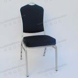 Blue Fabric Silver Hotel Chairs (YC-ZG10-01)