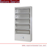 Commecial Slanted Exhibition/Magazine Display Rack Shelving