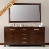 Fed-1058 Double Sinks Granite Top Popular Bathroom Cabinets