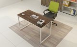 Wooden Home Furniture Computer Desk with Powder Iron Coated Frame