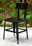 Metal Black Industrial Restaurant Dining Furniture Lyon Chair