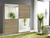 New Fashion Design Sliding Mirror Door Wardrobe (HF-EY0807)