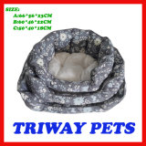 High Quaulity Cheap Snuggle Dog Cat Pet Beds (WY161074-4A/C)