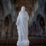 Religious Statue Sculpture, Marble Jesus Statue T-6824