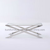 Hot Sale Nesting Tempered Glass Tea Table