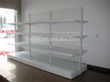 Wire Mesh Cold Steel Supermarket Shelf