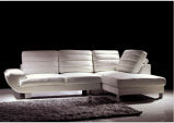 Modern White Sectional Sofa Corner Sofa for Leather Sofa Furniture