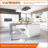 Modern Pure White Commercial Use Lacquer Kitchen Cabinet