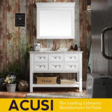 Waterproof White Solid Wood Modern Style Bathroom Furniture (ACS1-W76)