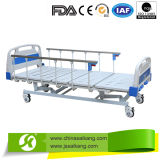 Sk014 Cheap Metal Hospital Manual Medical Care Bed with Three Functions