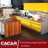 Sunny Warm Fashion Piano Stoving Varnish Lacquer Kitchen Cabinet (CA09-05)