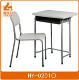 School Student Metal Plastic Chair with ABS Desk Top