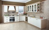 PVC Door Cheap Modern Kitchen Cabinet for High Quality (zc-073)