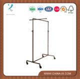 Industrial Garment Rack with 2 Way Hang Rail Bars